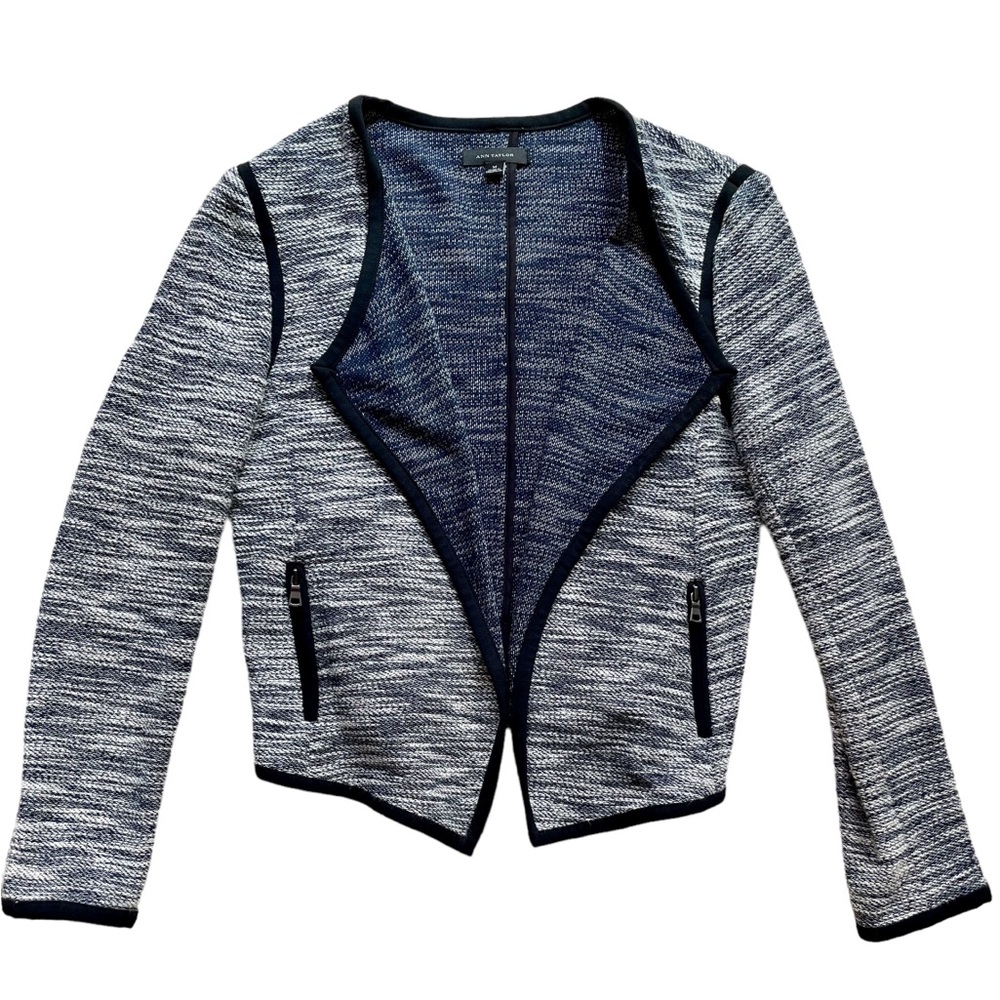 Ann Taylor tweed jacket.